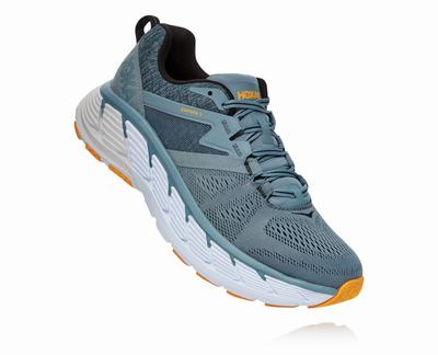 Hoka One One Gaviota 2 - Sapatos Ortopedicos Homem - Azuis, VM87321